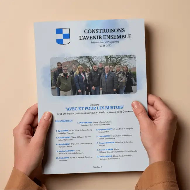 LISTE CAMPAGNE MUNICIPALE